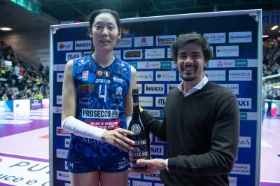 TREVISO 22 03 2025 LEGAVOLLEY PLAYOFF CAMPIONATO 2024-2025 PROSECCO DOC IMOCO - IGOR GORGONZOLA NOVARA