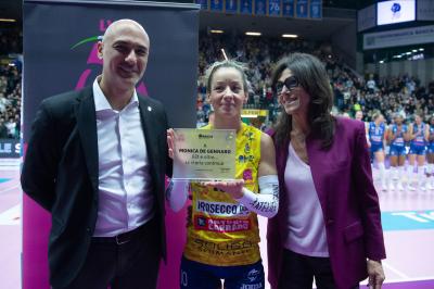TREVISO 22 03 2025 LEGAVOLLEY PLAYOFF CAMPIONATO 2024-2025 PROSECCO DOC IMOCO - IGOR GORGONZOLA NOVARA