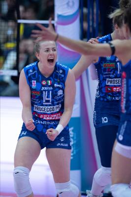 TREVISO 22 03 2025 LEGAVOLLEY PLAYOFF CAMPIONATO 2024-2025 PROSECCO DOC IMOCO - IGOR GORGONZOLA NOVARA