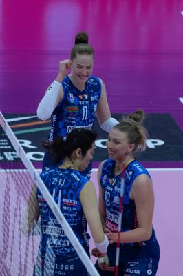 TREVISO 22 03 2025 LEGAVOLLEY PLAYOFF CAMPIONATO 2024-2025 PROSECCO DOC IMOCO - IGOR GORGONZOLA NOVARA