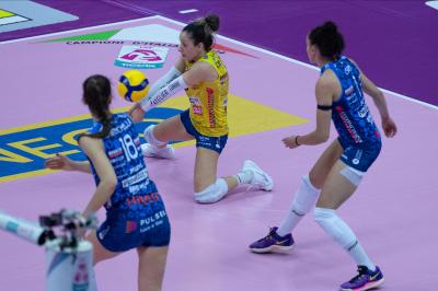 TREVISO 22 03 2025 LEGAVOLLEY PLAYOFF CAMPIONATO 2024-2025 PROSECCO DOC IMOCO - IGOR GORGONZOLA NOVARA