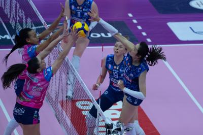 TREVISO 22 03 2025 LEGAVOLLEY PLAYOFF CAMPIONATO 2024-2025 PROSECCO DOC IMOCO - IGOR GORGONZOLA NOVARA