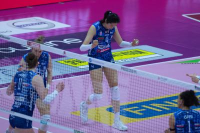 TREVISO 22 03 2025 LEGAVOLLEY PLAYOFF CAMPIONATO 2024-2025 PROSECCO DOC IMOCO - IGOR GORGONZOLA NOVARA