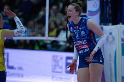 TREVISO 22 03 2025 LEGAVOLLEY PLAYOFF CAMPIONATO 2024-2025 PROSECCO DOC IMOCO - IGOR GORGONZOLA NOVARA
