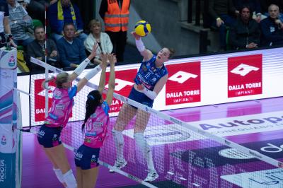 TREVISO 22 03 2025 LEGAVOLLEY PLAYOFF CAMPIONATO 2024-2025 PROSECCO DOC IMOCO - IGOR GORGONZOLA NOVARA