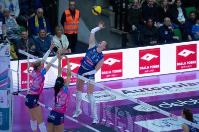 TREVISO 22 03 2025 LEGAVOLLEY PLAYOFF CAMPIONATO 2024-2025 PROSECCO DOC IMOCO - IGOR GORGONZOLA NOVARA