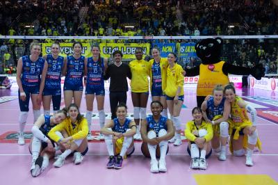 TREVISO 22 03 2025 LEGAVOLLEY PLAYOFF CAMPIONATO 2024-2025 PROSECCO DOC IMOCO - IGOR GORGONZOLA NOVARA