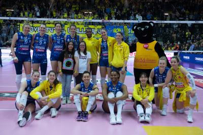 TREVISO 22 03 2025 LEGAVOLLEY PLAYOFF CAMPIONATO 2024-2025 PROSECCO DOC IMOCO - IGOR GORGONZOLA NOVARA