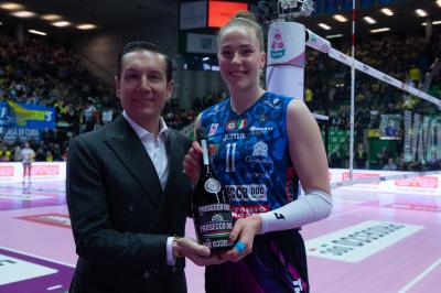 TREVISO 22 03 2025 LEGAVOLLEY PLAYOFF CAMPIONATO 2024-2025 PROSECCO DOC IMOCO - IGOR GORGONZOLA NOVARA
