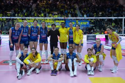 TREVISO 22 03 2025 LEGAVOLLEY PLAYOFF CAMPIONATO 2024-2025 PROSECCO DOC IMOCO - IGOR GORGONZOLA NOVARA