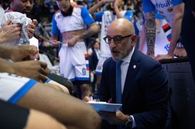 TREVISO 23 03 2025 LBA CAMPIONATO 2024-2025 NUTRIBULLET TREVISO BASKET - OPENJOBMETIS VARESE