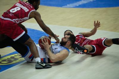 TREVISO 23 03 2025 LBA CAMPIONATO 2024-2025 NUTRIBULLET TREVISO BASKET - OPENJOBMETIS VARESE