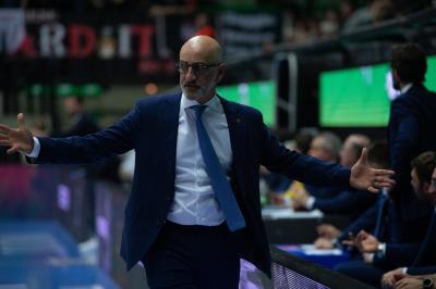 TREVISO 23 03 2025 LBA CAMPIONATO 2024-2025 NUTRIBULLET TREVISO BASKET - OPENJOBMETIS VARESE