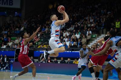 TREVISO 23 03 2025 LBA CAMPIONATO 2024-2025 NUTRIBULLET TREVISO BASKET - OPENJOBMETIS VARESE