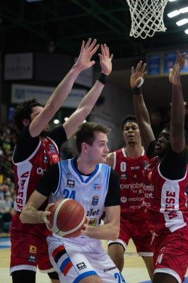 TREVISO 23 03 2025 LBA CAMPIONATO 2024-2025 NUTRIBULLET TREVISO BASKET - OPENJOBMETIS VARESE