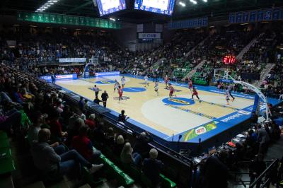 TREVISO 23 03 2025 LBA CAMPIONATO 2024-2025 NUTRIBULLET TREVISO BASKET - OPENJOBMETIS VARESE