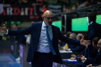 TREVISO 23 03 2025 LBA CAMPIONATO 2024-2025 NUTRIBULLET TREVISO BASKET - OPENJOBMETIS VARESE