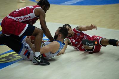 TREVISO 23 03 2025 LBA CAMPIONATO 2024-2025 NUTRIBULLET TREVISO BASKET - OPENJOBMETIS VARESE