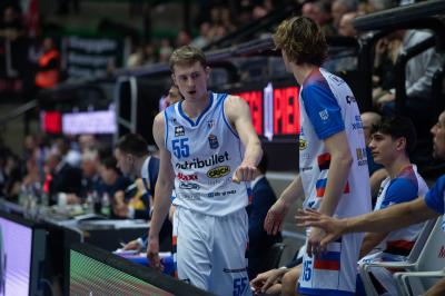 TREVISO 23 03 2025 LBA CAMPIONATO 2024-2025 NUTRIBULLET TREVISO BASKET - OPENJOBMETIS VARESE