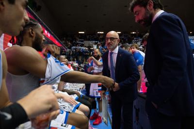 TREVISO 23 03 2025 LBA CAMPIONATO 2024-2025 NUTRIBULLET TREVISO BASKET - OPENJOBMETIS VARESE