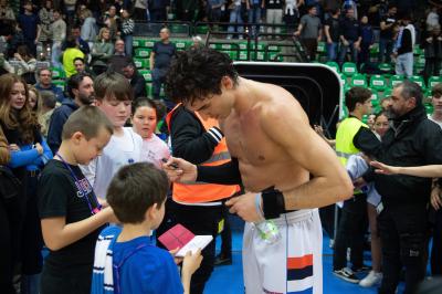 TREVISO 23 03 2025 LBA CAMPIONATO 2024-2025 NUTRIBULLET TREVISO BASKET - OPENJOBMETIS VARESE