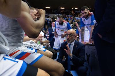TREVISO 23 03 2025 LBA CAMPIONATO 2024-2025 NUTRIBULLET TREVISO BASKET - OPENJOBMETIS VARESE