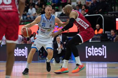 TREVISO 23 03 2025 LBA CAMPIONATO 2024-2025 NUTRIBULLET TREVISO BASKET - OPENJOBMETIS VARESE