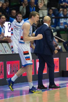 TREVISO 23 03 2025 LBA CAMPIONATO 2024-2025 NUTRIBULLET TREVISO BASKET - OPENJOBMETIS VARESE