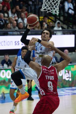 TREVISO 23 03 2025 LBA CAMPIONATO 2024-2025 NUTRIBULLET TREVISO BASKET - OPENJOBMETIS VARESE