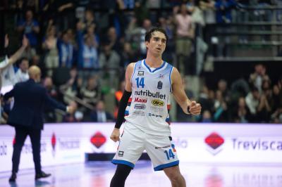 TREVISO 23 03 2025 LBA CAMPIONATO 2024-2025 NUTRIBULLET TREVISO BASKET - OPENJOBMETIS VARESE
