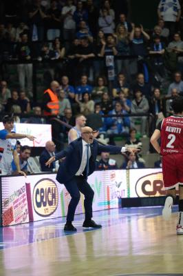 TREVISO 23 03 2025 LBA CAMPIONATO 2024-2025 NUTRIBULLET TREVISO BASKET - OPENJOBMETIS VARESE