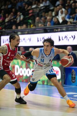 TREVISO 23 03 2025 LBA CAMPIONATO 2024-2025 NUTRIBULLET TREVISO BASKET - OPENJOBMETIS VARESE