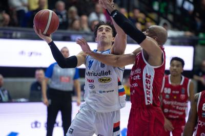 TREVISO 23 03 2025 LBA CAMPIONATO 2024-2025 NUTRIBULLET TREVISO BASKET - OPENJOBMETIS VARESE
