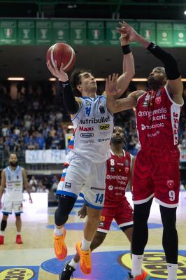 TREVISO 23 03 2025 LBA CAMPIONATO 2024-2025 NUTRIBULLET TREVISO BASKET - OPENJOBMETIS VARESE
