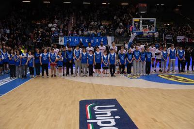 TREVISO 23 03 2025 LBA CAMPIONATO 2024-2025 NUTRIBULLET TREVISO BASKET - OPENJOBMETIS VARESE