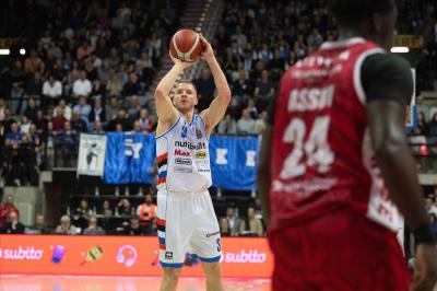 TREVISO 23 03 2025 LBA CAMPIONATO 2024-2025 NUTRIBULLET TREVISO BASKET - OPENJOBMETIS VARESE