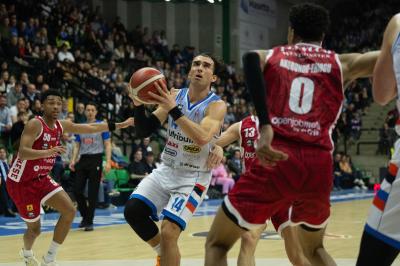 TREVISO 23 03 2025 LBA CAMPIONATO 2024-2025 NUTRIBULLET TREVISO BASKET - OPENJOBMETIS VARESE
