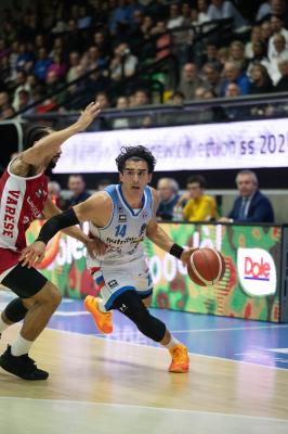 TREVISO 23 03 2025 LBA CAMPIONATO 2024-2025 NUTRIBULLET TREVISO BASKET - OPENJOBMETIS VARESE