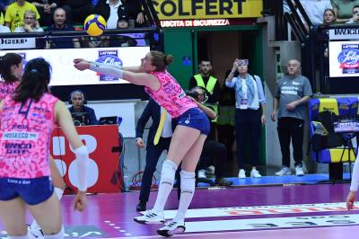 TREVISO 06 04 2025 LEGAVOLLEY PLAYOFF CAMPIONATO 2024-2025 PROSECCO DOC IMOCO - IGOR GORGONZOLA NOVARA