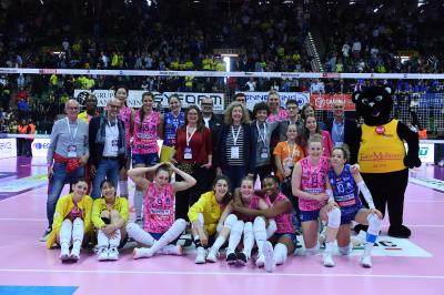 TREVISO 06 04 2025 LEGAVOLLEY PLAYOFF CAMPIONATO 2024-2025 PROSECCO DOC IMOCO - IGOR GORGONZOLA NOVARA