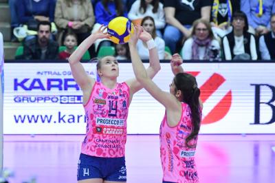 TREVISO 06 04 2025 LEGAVOLLEY PLAYOFF CAMPIONATO 2024-2025 PROSECCO DOC IMOCO - IGOR GORGONZOLA NOVARA