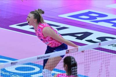 TREVISO 06 04 2025 LEGAVOLLEY PLAYOFF CAMPIONATO 2024-2025 PROSECCO DOC IMOCO - IGOR GORGONZOLA NOVARA