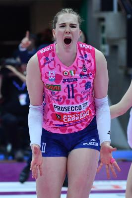 TREVISO 06 04 2025 LEGAVOLLEY PLAYOFF CAMPIONATO 2024-2025 PROSECCO DOC IMOCO - IGOR GORGONZOLA NOVARA