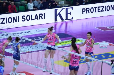 TREVISO 06 04 2025 LEGAVOLLEY PLAYOFF CAMPIONATO 2024-2025 PROSECCO DOC IMOCO - IGOR GORGONZOLA NOVARA