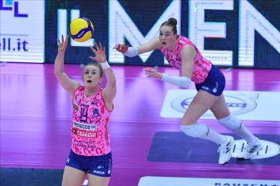 TREVISO 06 04 2025 LEGAVOLLEY PLAYOFF CAMPIONATO 2024-2025 PROSECCO DOC IMOCO - IGOR GORGONZOLA NOVARA