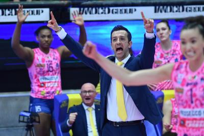 TREVISO 06 04 2025 LEGAVOLLEY PLAYOFF CAMPIONATO 2024-2025 PROSECCO DOC IMOCO - IGOR GORGONZOLA NOVARA