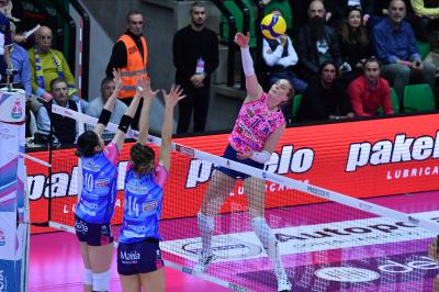 TREVISO 06 04 2025 LEGAVOLLEY PLAYOFF CAMPIONATO 2024-2025 PROSECCO DOC IMOCO - IGOR GORGONZOLA NOVARA
