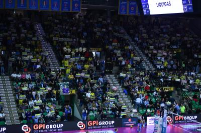 TREVISO 06 04 2025 LEGAVOLLEY PLAYOFF CAMPIONATO 2024-2025 PROSECCO DOC IMOCO - IGOR GORGONZOLA NOVARA