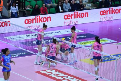 TREVISO 06 04 2025 LEGAVOLLEY PLAYOFF CAMPIONATO 2024-2025 PROSECCO DOC IMOCO - IGOR GORGONZOLA NOVARA