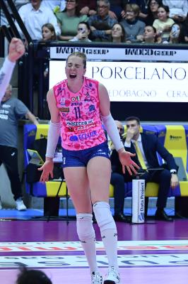 TREVISO 06 04 2025 LEGAVOLLEY PLAYOFF CAMPIONATO 2024-2025 PROSECCO DOC IMOCO - IGOR GORGONZOLA NOVARA